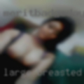 Large breasted women looking
